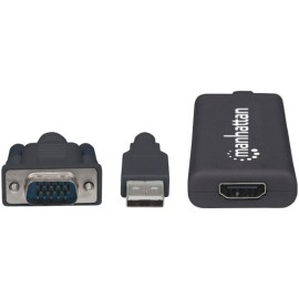 Manhattan VGA and USB to HDMI Converter
