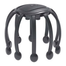 Azpen Head Massager with 14 Massaging Nodes, 5 Vibrating Modes, Bluetooth, and 360° Coverage