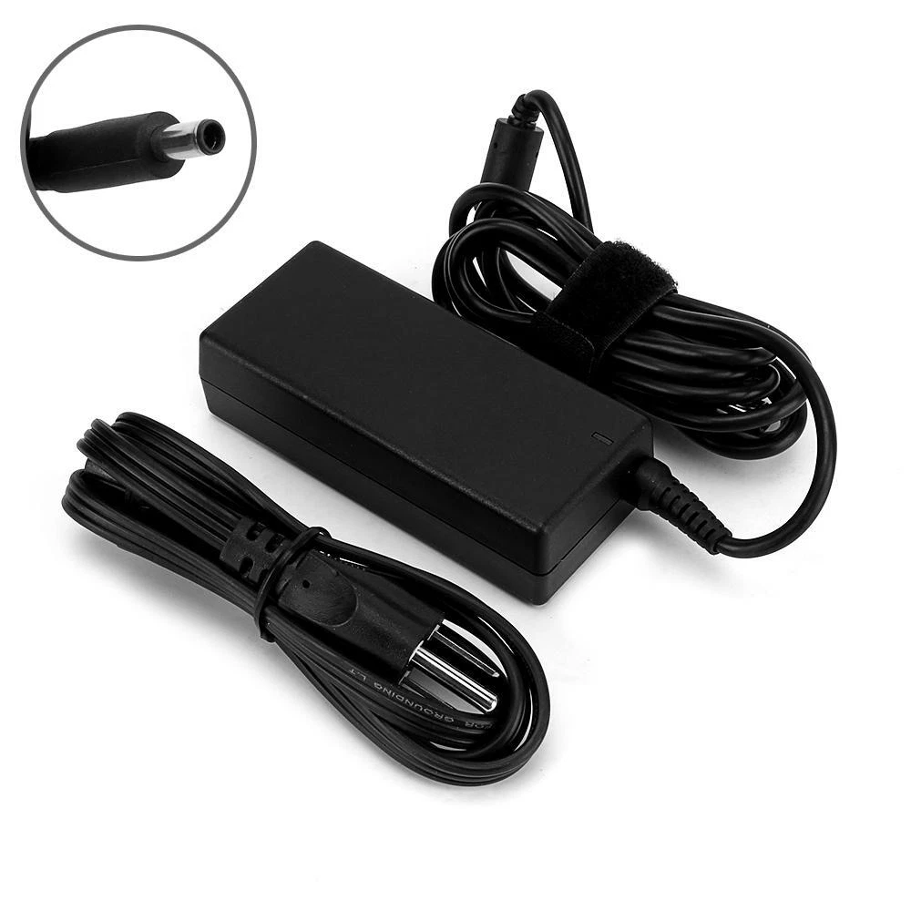 Dell Original Laptop Charger 65W watt 3.25 Amps 4.5mm tip AC Power Adapter