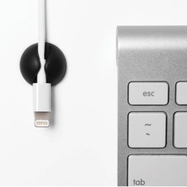 Bluelounge CableDrop Mini Cable Routing Clip, BLUCDM, 9 Pack (Black)