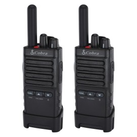 Cobra PX650 Pro Business 42-Mile-Range 2-Way Radios with Surveillance Headset, 2 Count