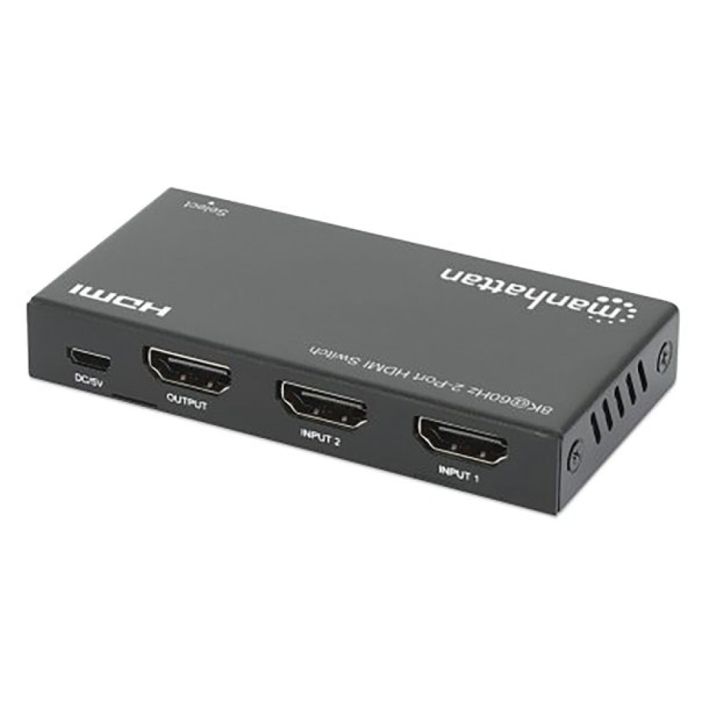 Manhattan 8K at 60-Hz 2-Port HDMI Switch