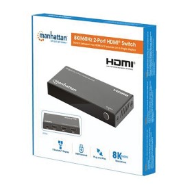 Manhattan 8K at 60-Hz 2-Port HDMI Switch