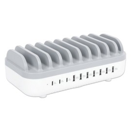 Manhattan 10-Port 120-Watt USB Power Delivery Charging Station