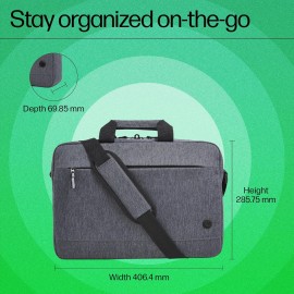 HP Prelude Topload Laptop Bag - Fits 15.6