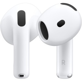 Apple AirPods 4 Wireless Earbuds, Bluetooth Headphones, with Active Noise Cancellation, Adaptive Audio