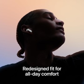 Apple AirPods 4 Wireless Earbuds, Bluetooth Headphones, with Active Noise Cancellation, Adaptive Audio