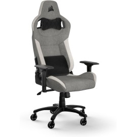 Corsair T3 Rush Fabric Gaming Chair ( 2023) Racing Inspiration Design Soft Fabric Exterior