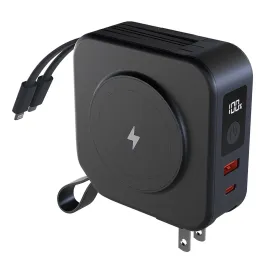 Raycon The Magic Power 5-in-1 Portable Power Pack, 10,000 mAh,