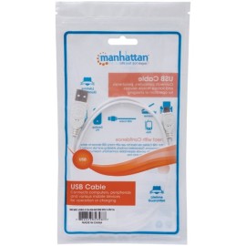 Manhattan A-Male to Micro B-Male USB 2.0 Cable (3 Ft.)