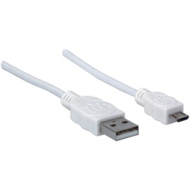 Manhattan A-Male to Micro B-Male USB 2.0 Cable (3 Ft.)