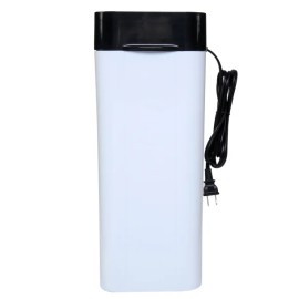 HP LC8 8-Sheet Crosscut Manual-Feed Paper Shredder with Basket, White