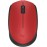 Logitech M170 - Mouse - right and left-handed - wireless - 2.4 GHz - USB wireless receiver - red