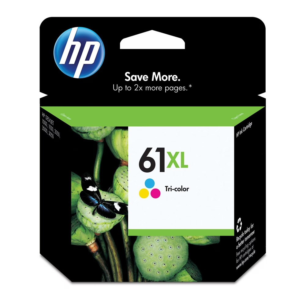 HP 61XL High Yield Tri-color Original Ink Cartridge