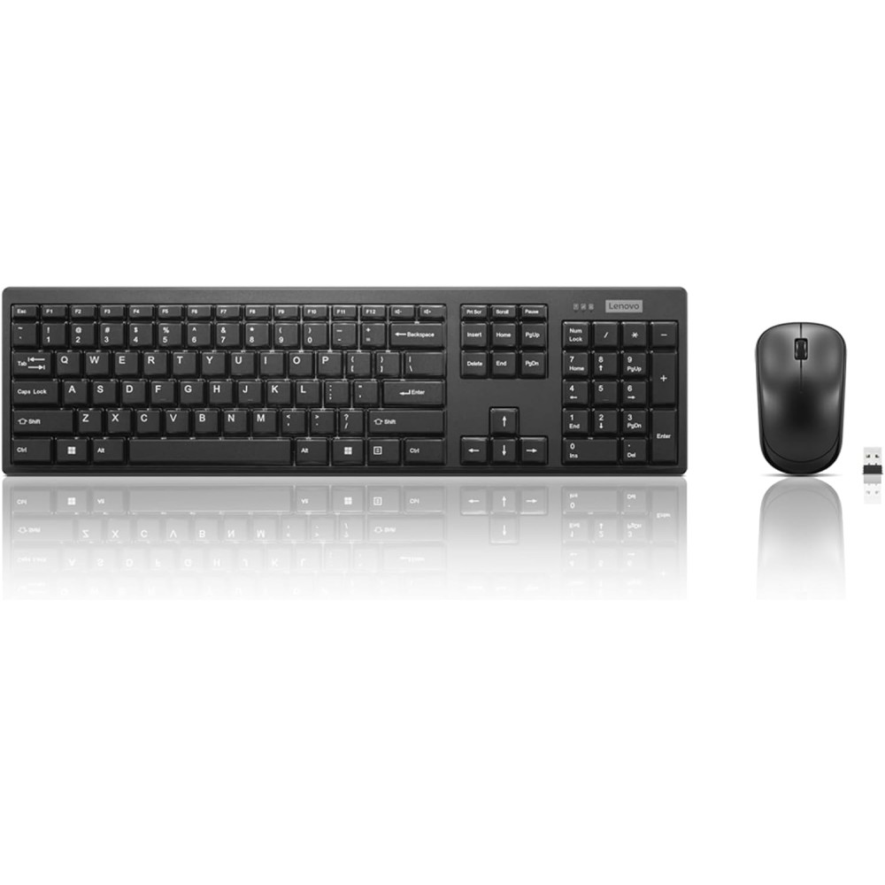 Lenovo 100 USB-A Wireless Combo Keyboard and Mouse