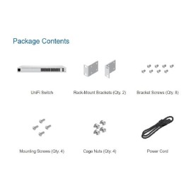 Ubiquiti UniFi USW-24 24-Port Managed Gigabit Switch with SFP