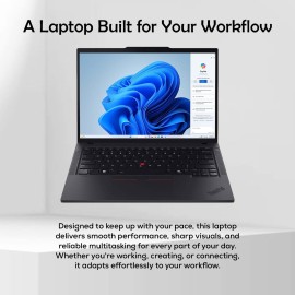 Lenovo ThinkPad T14 Gen 6 14-Inch Business Laptop, Intel Core Ultra 7 255U, 32GB RAM, 1TB SSD