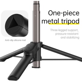 TELESIN Magnetic Bluetooth Selfie Stick for iPhone and Smartphones