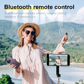 TELESIN Magnetic Bluetooth Selfie Stick for iPhone and Smartphones