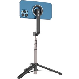 TELESIN Magnetic Bluetooth Selfie Stick for iPhone and Smartphones