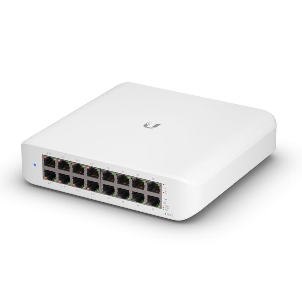 Ubiquiti UniFi Lite 16 PoE 16-Port Gigabit Managed Switch