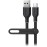 HyperGear® Flexi Pro USB-A to USB-C® Soft-Touch Silicone Charge and Sync Cable, 10 Ft. (Black)
