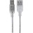 Manhattan® A-Male to A-Female USB 2.0 Extension Cable, Translucent Silver (6 Ft.)