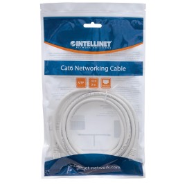 Intellinet Network Solutions® CAT-6 UTP Patch Cable (25 Ft.; White)
