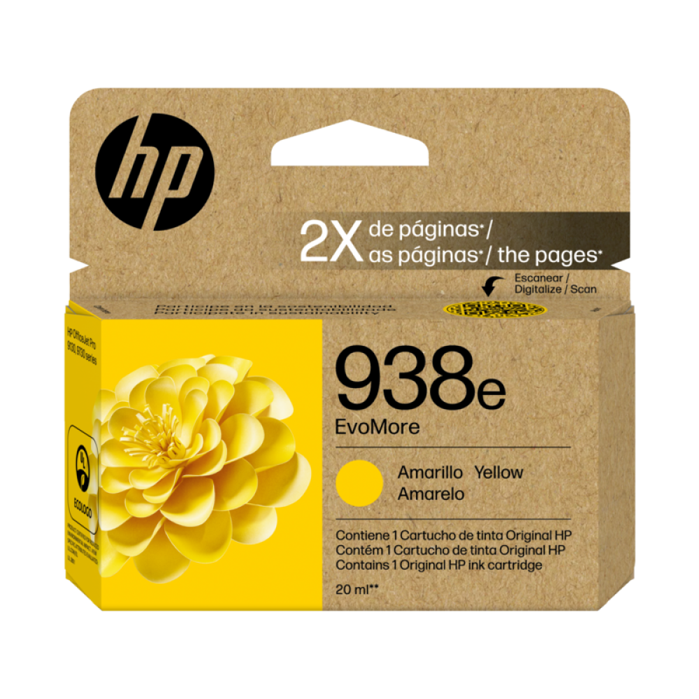 HP Ink cartridge - Yellow - 4S6Y1PL