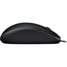 Logitech - Mouse - Wired - Black - M110 Silent