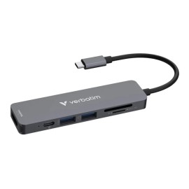Verbatim® USB-C® Essentials 6-Port Hub, 32156