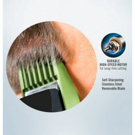 Conair Men Number Cut Cord and Cordless Hair Clipper & Trimmer Kit, 16 Piece