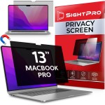 SightPro Magnetic Privacy Screen for MacBook Pro 13 Inch (2016, 2017, 2018, 2019, 2020, 2021, 2022, M1, M2) Removable Laptop Privacy Filter Shield and Protector