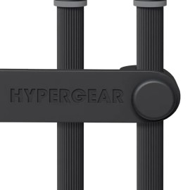 HyperGear® Flexi Pro USB-C® to USB-C® Soft-Touch Silicone Fast Charge and Sync Cable (15 Ft.; Black)