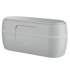 Skullcandy® Jib® True 2 In-Ear True Wireless Stereo Bluetooth® Earbuds with Microphones (Light Gray/Blue)