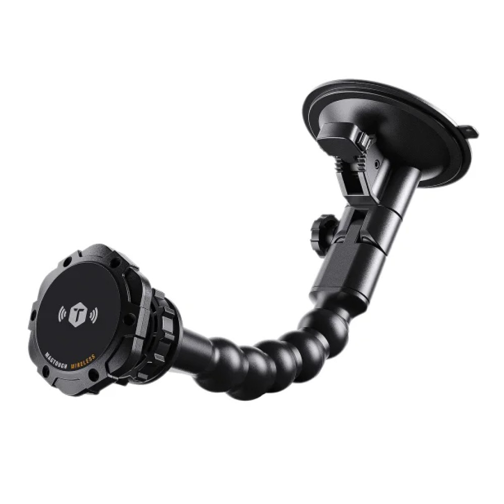 ToughTested® 15-Watt Python Wireless-Charge MagTough Glass Mount