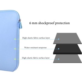 Aucase 15.6-16 inch Laptop Sleeve for MacBook Pro 15 16, Surface Laptop 15, Acer Asus Dell Lenovo HP Chromebook Notebook 15.6, Water Repellent Neoprene Protective Case for Men and Women