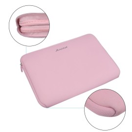 Aucase 14-15 inch Laptop Sleeve for MacBook Air 13.3" (2017), MacBook Pro 14, Surface Laptop 13.5'', Chromebook Notebook 14, Water Repellent Neoprene Protective Case for Men and Women