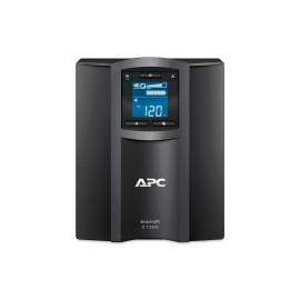 APC Smart-UPS C SMC1500C UPS AC 110/120/127 V 900 Watt 1440 VA RS-232, USB output connectors: 8  black with APC SmartConnect