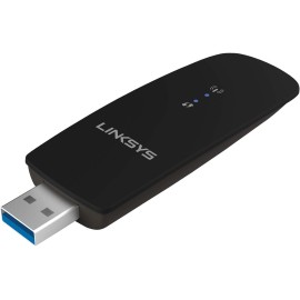 Linksys WUSB6300 - Network adapter - SuperSpeed USB 3.0 - 802.11b, 802.11a, 802.11g, 802.11n, 802.11ac - 2 years warranty