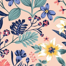 Vera Bradley Cotton Laptop Organizer, Paradise Coral