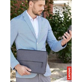Lenovo Urban Laptop Sleeve 14 Inch for Laptop/ Notebook/Tablet Compatible with MacBook Air/Pro Water Resistant - Charcoal Grey