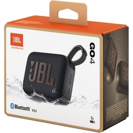 JBL Go 4 Portable Bluetooth Speaker (Black)