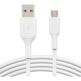 Belkin BOOST CHARGE - USB cable - Micro-USB Type B (M) to USB (M) - 1 m - white