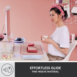 Logitech Studio Series Desk Mat (Dark Rose)