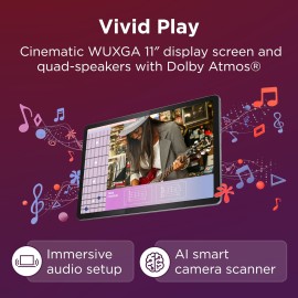 Lenovo Tab M11 - 11" - Android 13 - Helio G88 - Folio Case + Pen