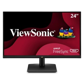 ViewSonic VA2433-H - LED monitor - 24" (23.6" viewable) - 1920 x 1080 Full HD (1080p) - VA - 250 cd/m² - 3000:1 - 4 ms - HDMI, 2xVGA