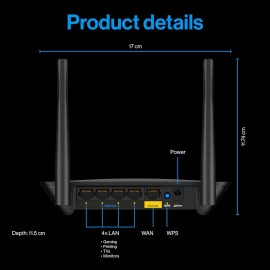 Linksys - Wireless router - AC1200
