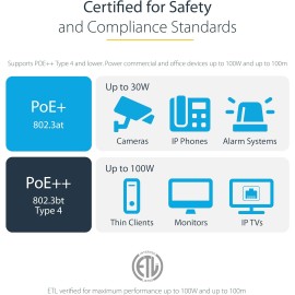 StarTech.com 125 ft Black Cat6 / Cat 6 Snagless Ethernet Patch Cable 125ft - Patch cable - RJ-45 (M) to RJ-45 (M) - 38.1 m - UTP - CAT 6 - molded, snagless - black