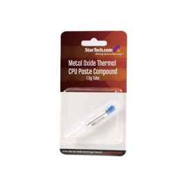 StarTech.com High Performance Thermal Paste, Re-sealable Syringes (1.5g), Metal Oxide Heat Sink Compound, CPU Thermal Paste, Thermal Glue, RoHS / CE - GPU Grease - Processor heatsink paste